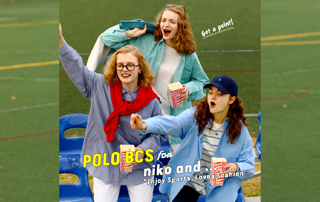 POLO BCS for niko and... コラボ商品がデビューです!