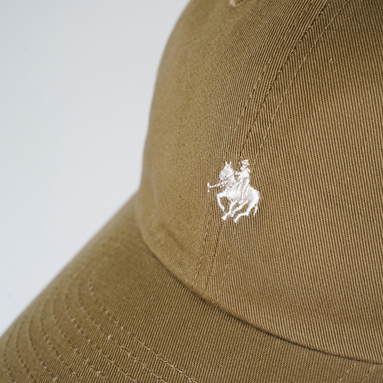 【UNISEX】プレイヤー刺繍コットンキャップ