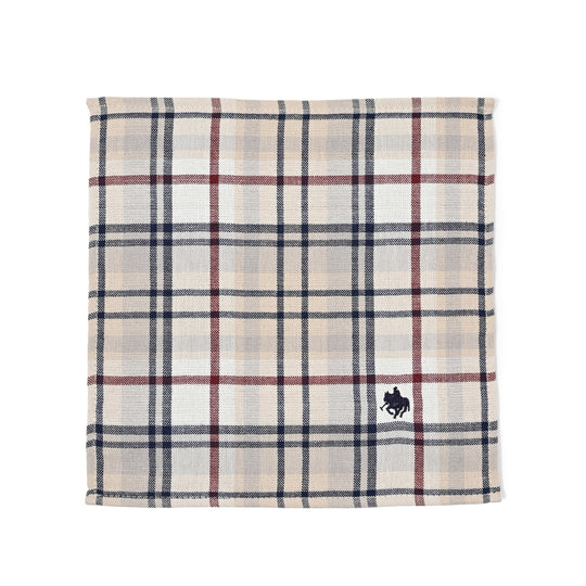 【GOODS】紳士　表ガーゼ裏パイルタオルハンカチ