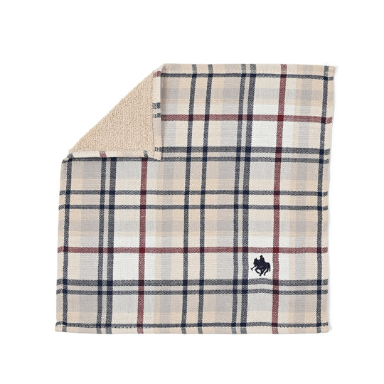 【GOODS】紳士　表ガーゼ裏パイルタオルハンカチ