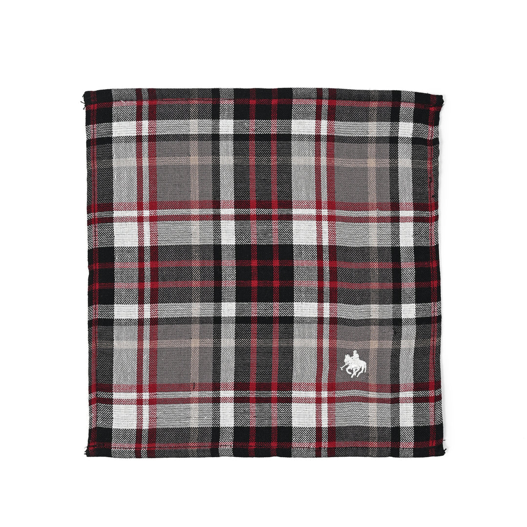 【GOODS】紳士　表ガーゼ裏パイルタオルハンカチ