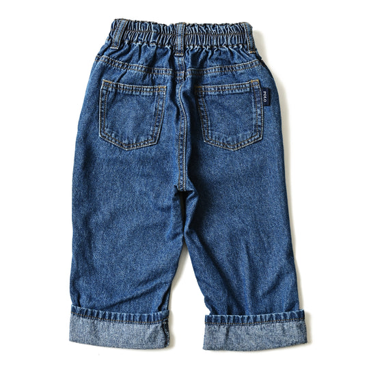【BABY】POLO刺繍デニムパンツ
