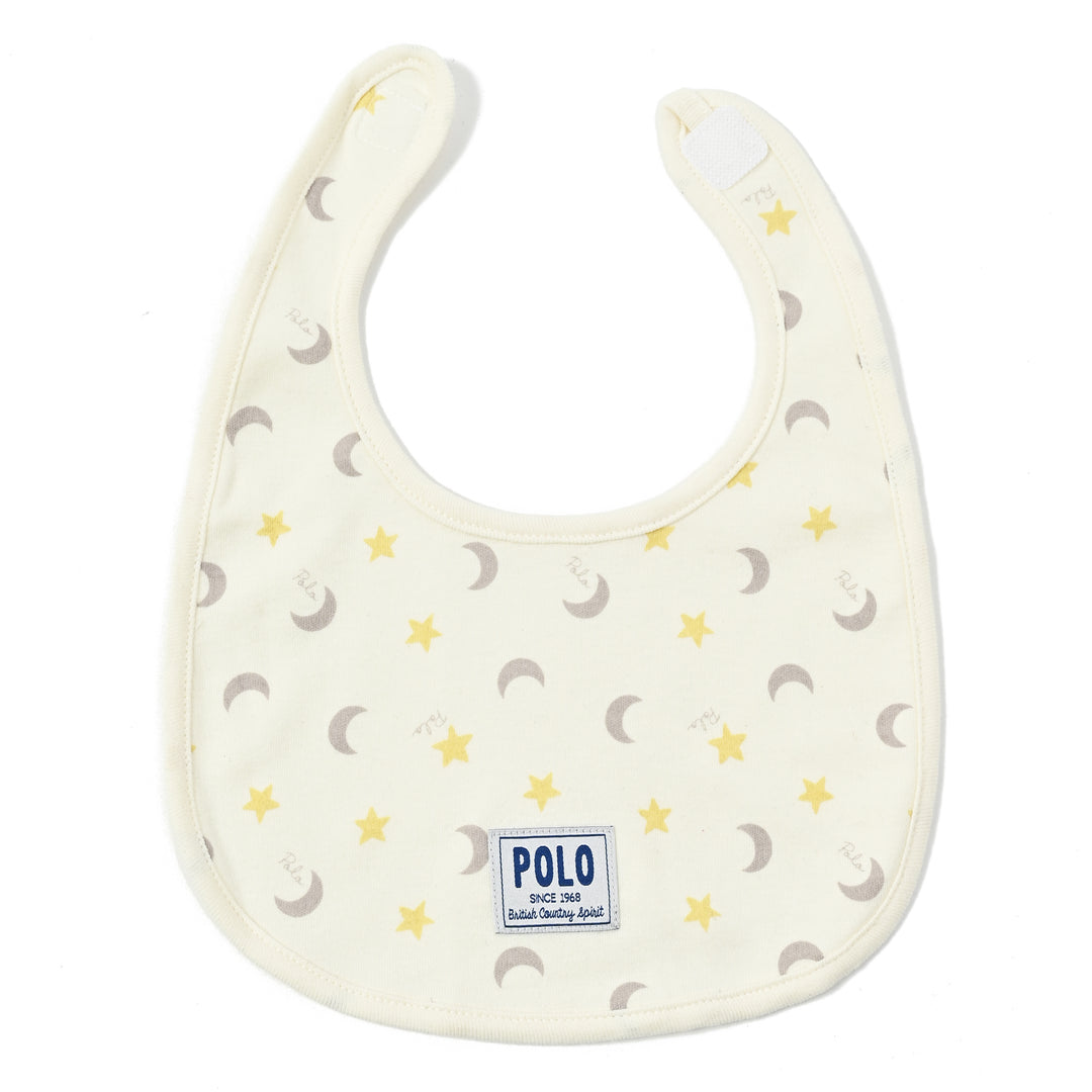 【BABY】2pスタイ　クマ×星柄