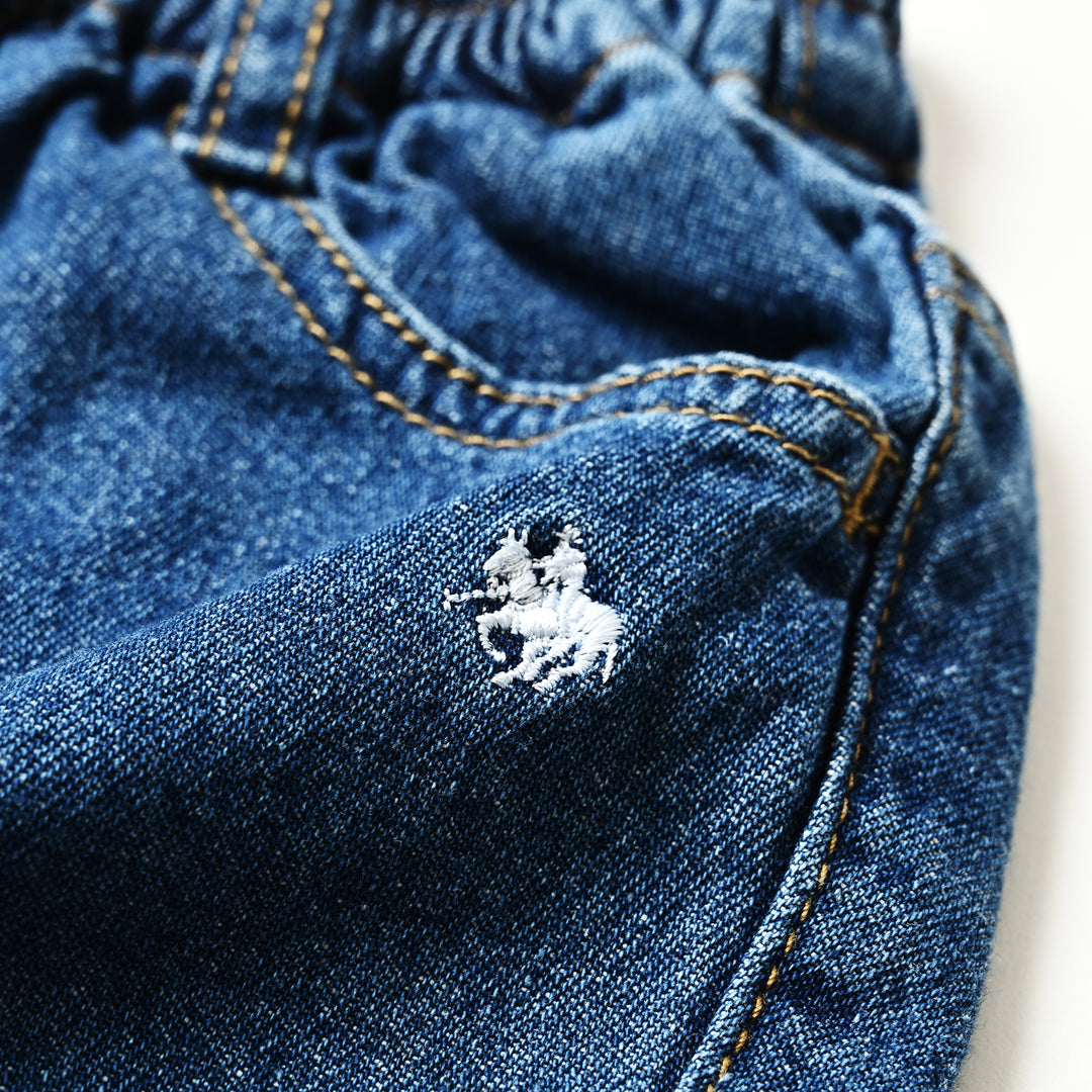 【BABY】POLO刺繍デニムパンツ