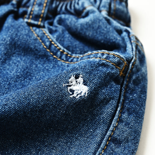 【BABY】POLO刺繍デニムパンツ