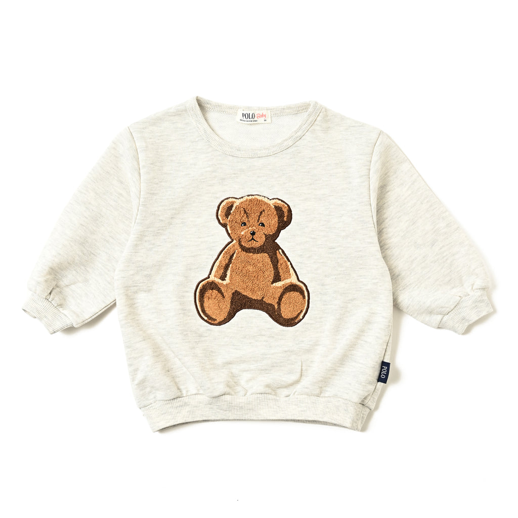 【新品未使用タグ付き】Burberrys クマ刺繍 トレーナー100cm 新品未使用タグ付き】Burberrys クマ刺繍 トレーナー100cm