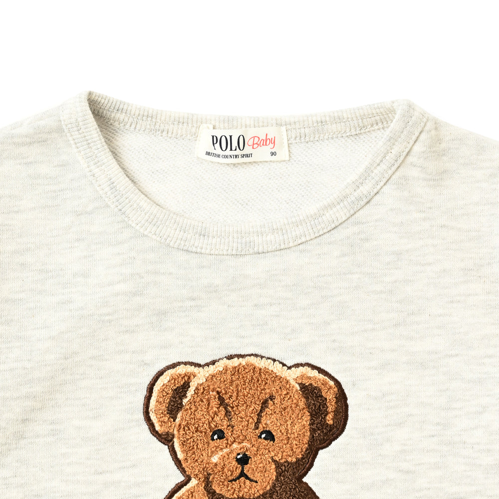 【BABY】POLOクマ裏毛スウェット