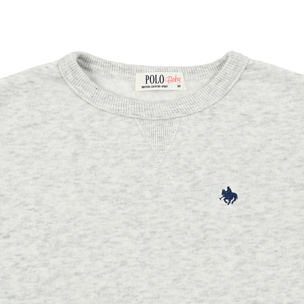 【BABY】プレイヤー刺繍裏起毛スウェット