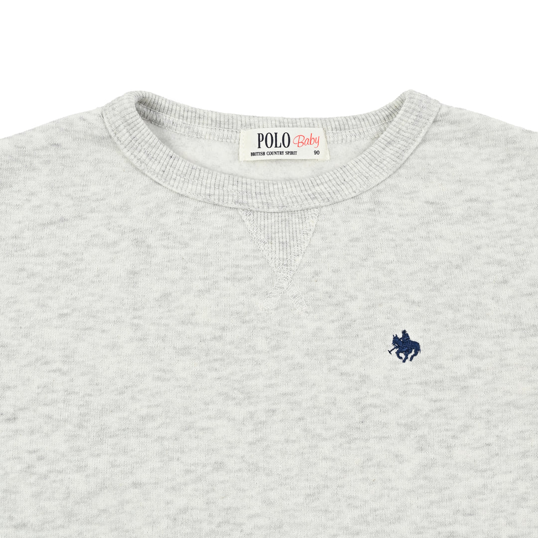 【BABY】プレイヤー刺繍裏起毛スウェット