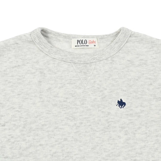 【BABY】プレイヤー刺繍裏起毛スウェット