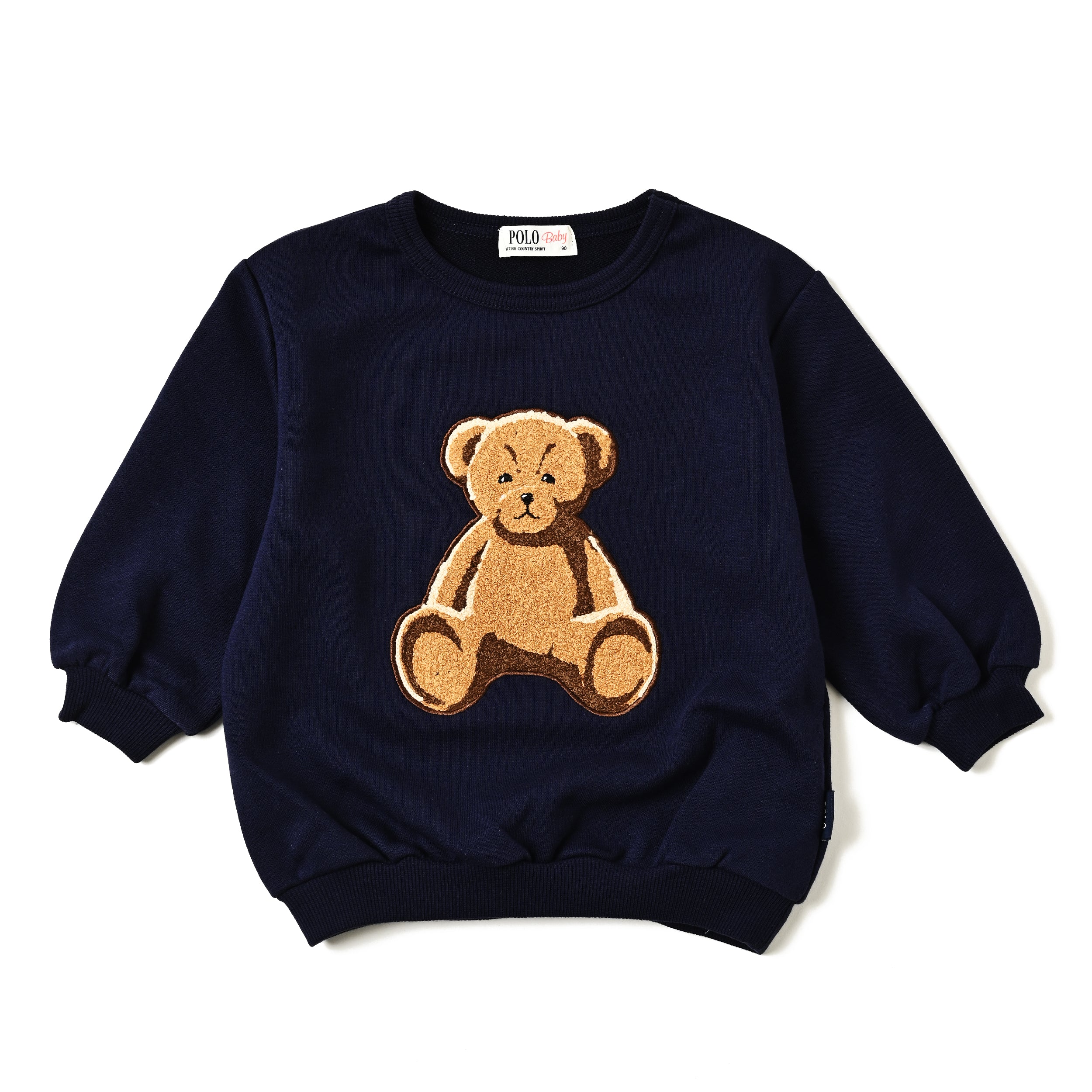 BABY】BEAR刺繍裏毛スウェット – POLO BCS