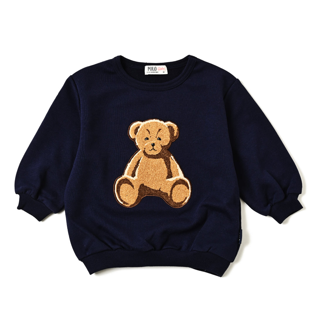 【BABY】POLOクマ裏毛スウェット