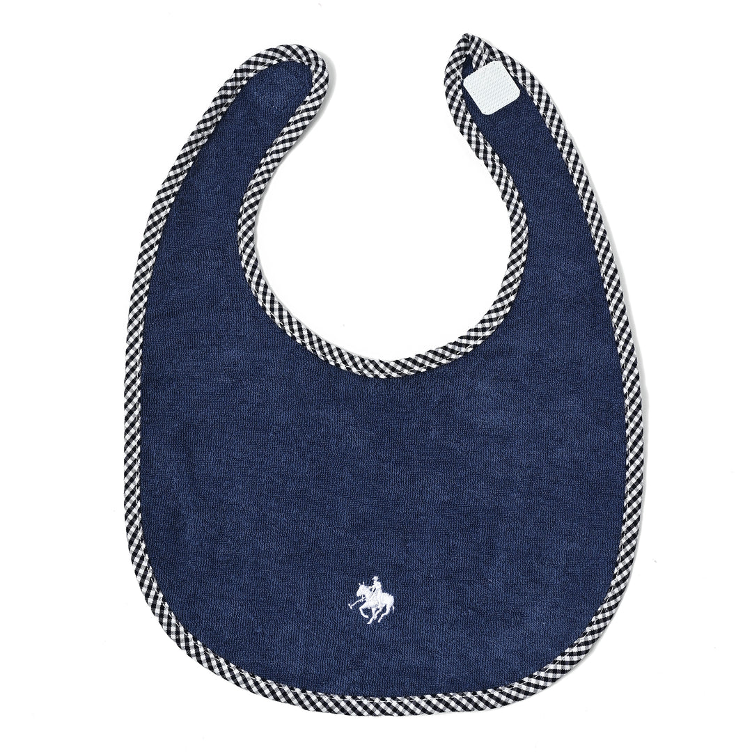 【BABY】2pスタイ　プレイヤー刺繍×チェック