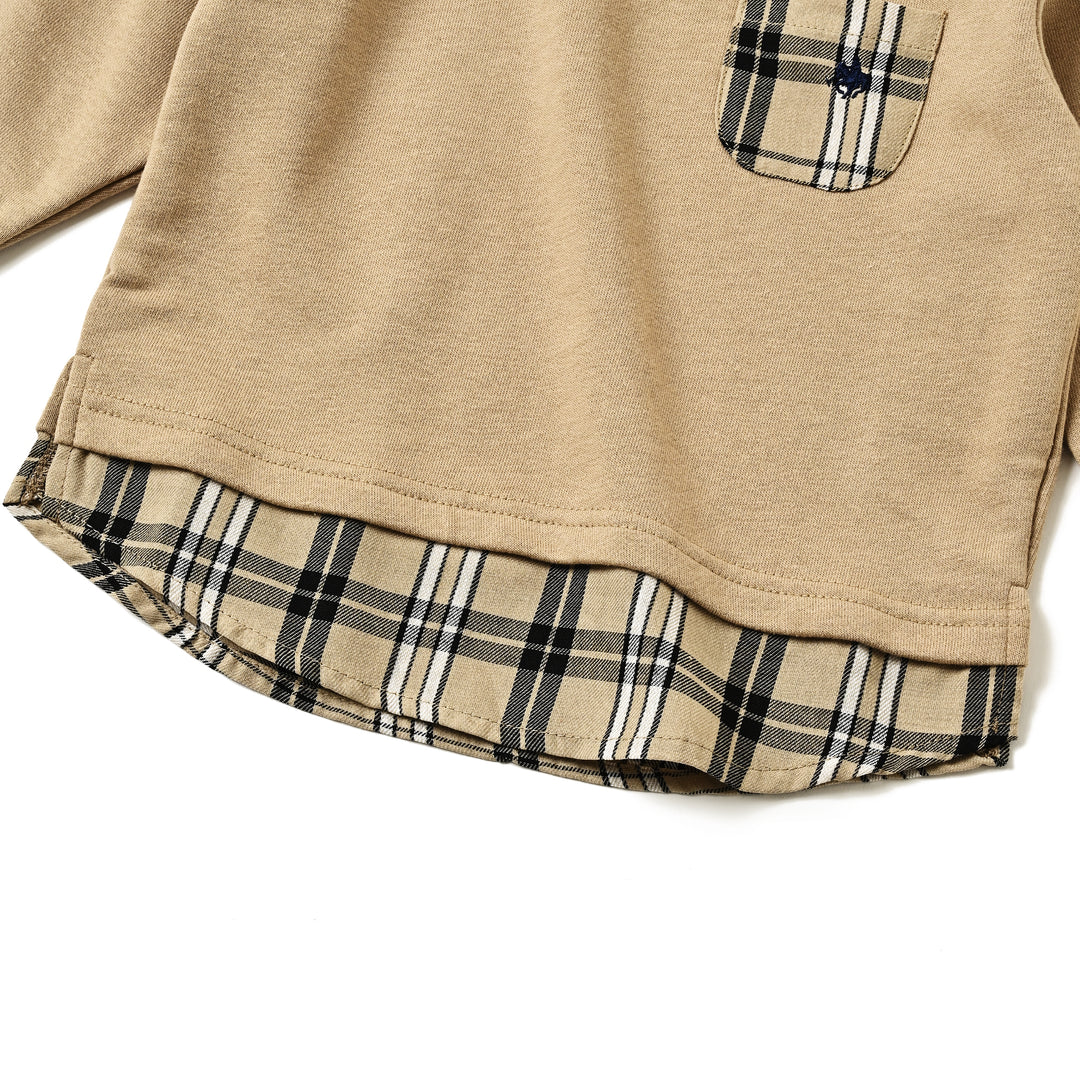 【BABY】POLO刺繍裏毛スウェット