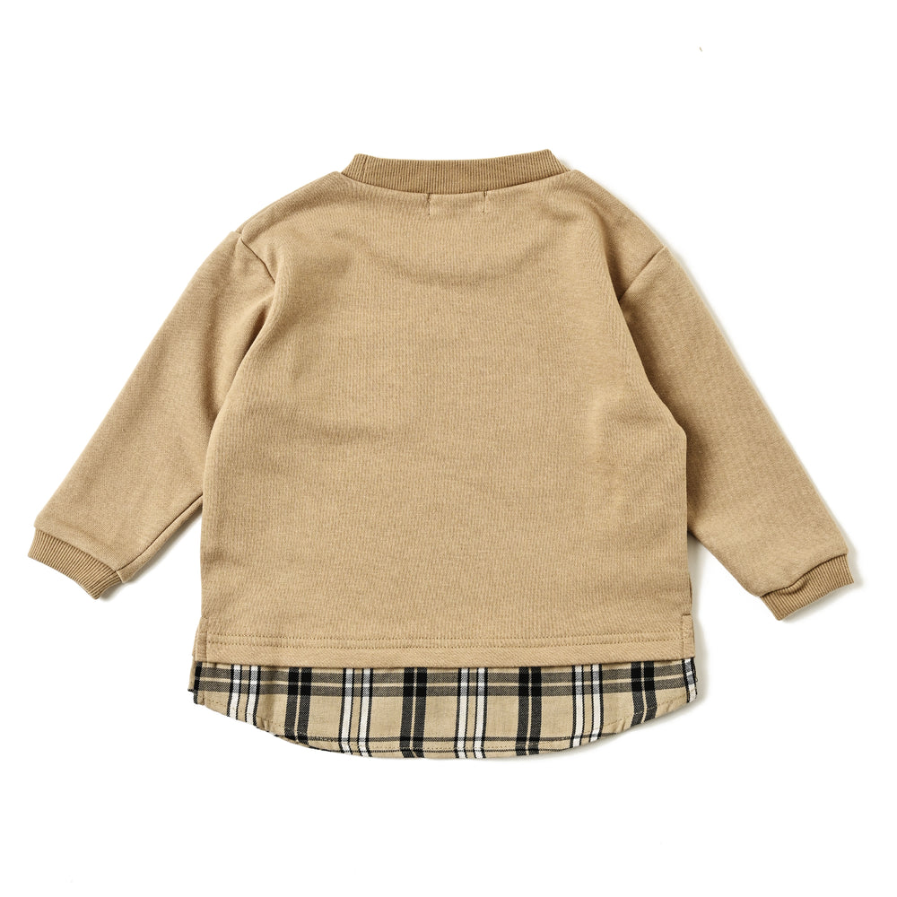 【BABY】POLO刺繍裏毛スウェット