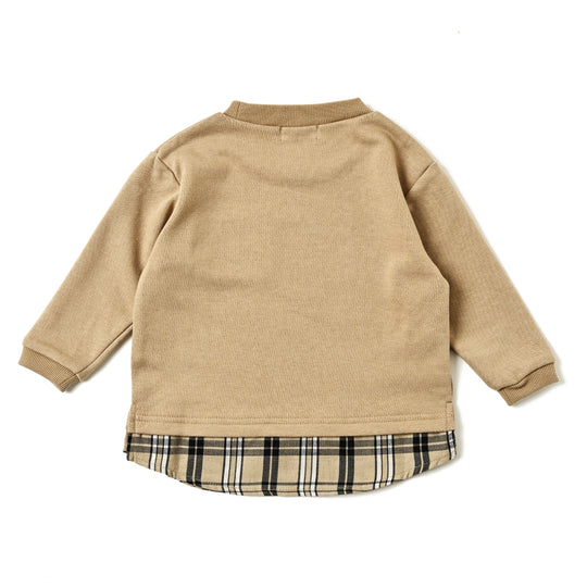 【BABY】POLO刺繍裏毛スウェット
