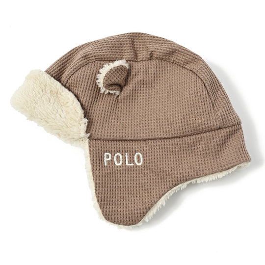 【BABY】くまミミデザインフライトキャップ