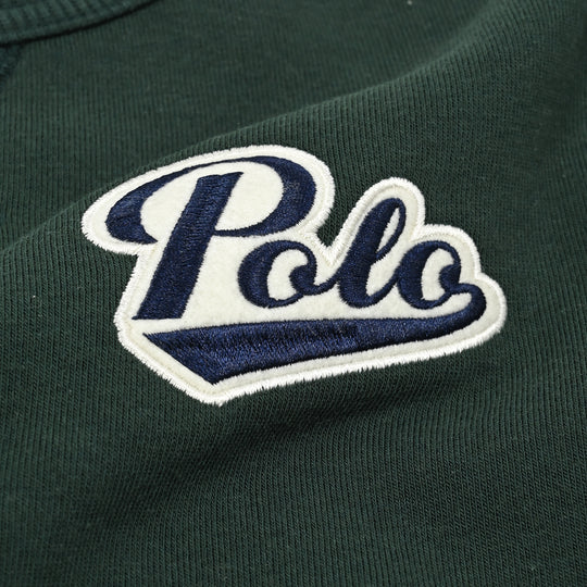 【BABY】POLOワッペンプリント裏起毛スウェット
