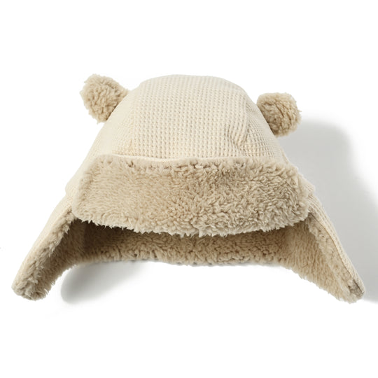 【BABY】くまミミデザインフライトキャップ