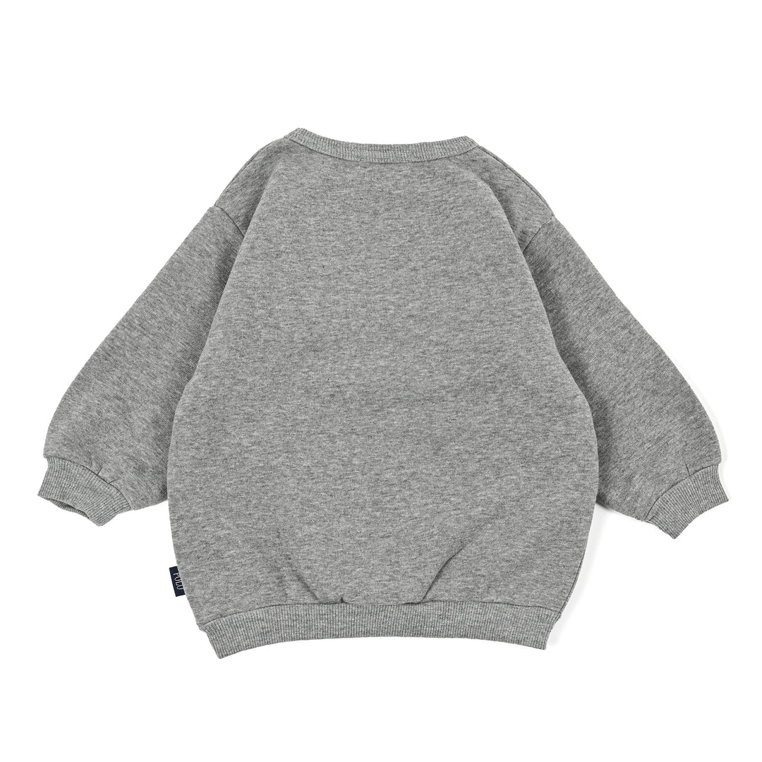 【BABY】POLOロゴアップリケ裏起毛スウェット