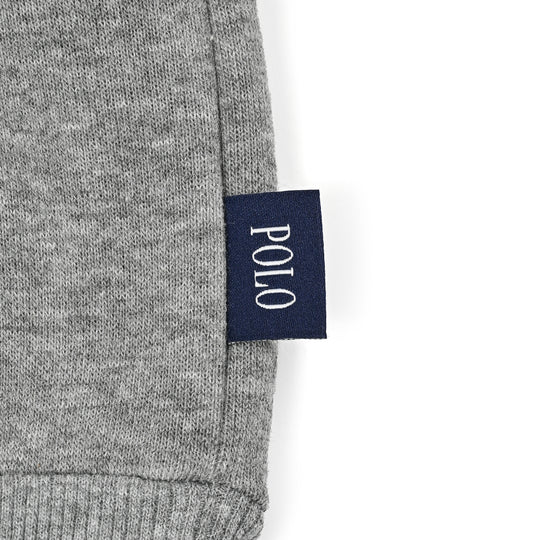 【BABY】POLOロゴアップリケ裏起毛スウェット