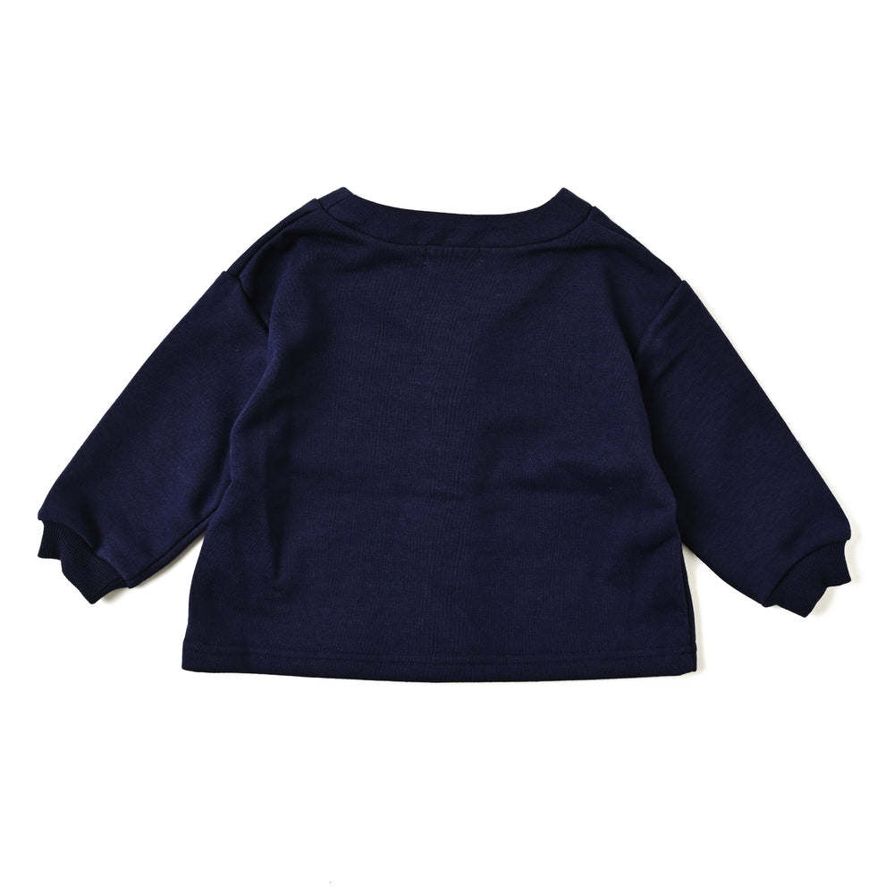 【BABY】POLO裏毛カーディガン