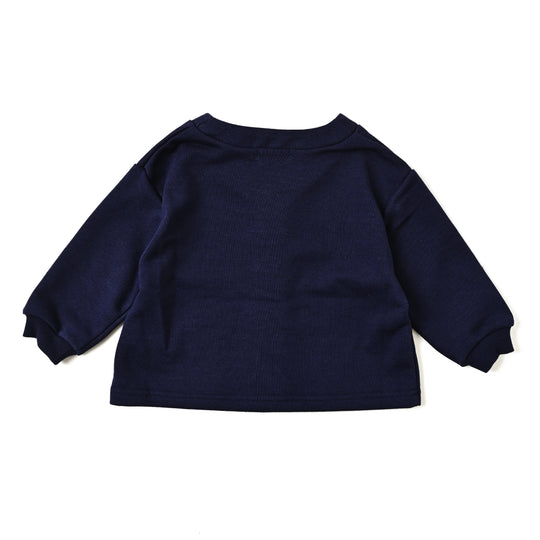 【BABY】POLO裏毛カーディガン