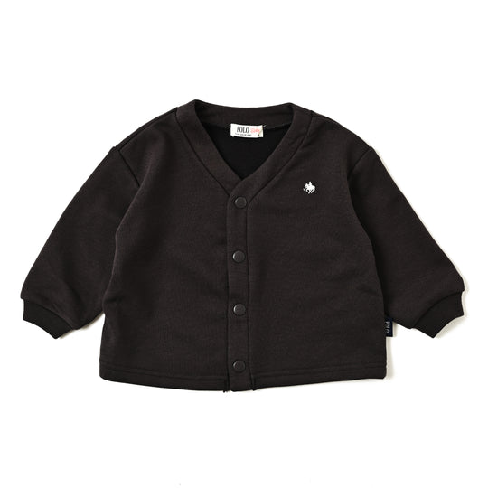 【BABY】POLO裏毛カーディガン