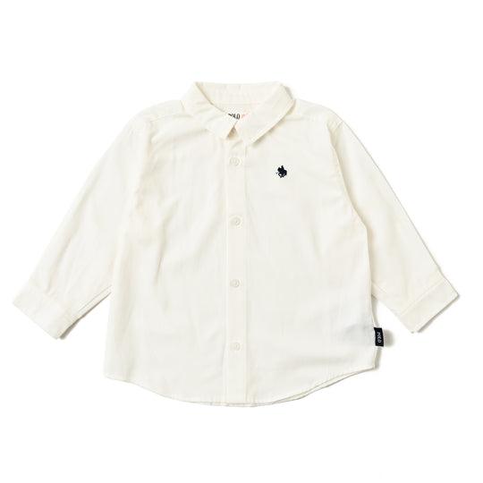 【BABY】プレイヤー刺繍オックスシャツ
