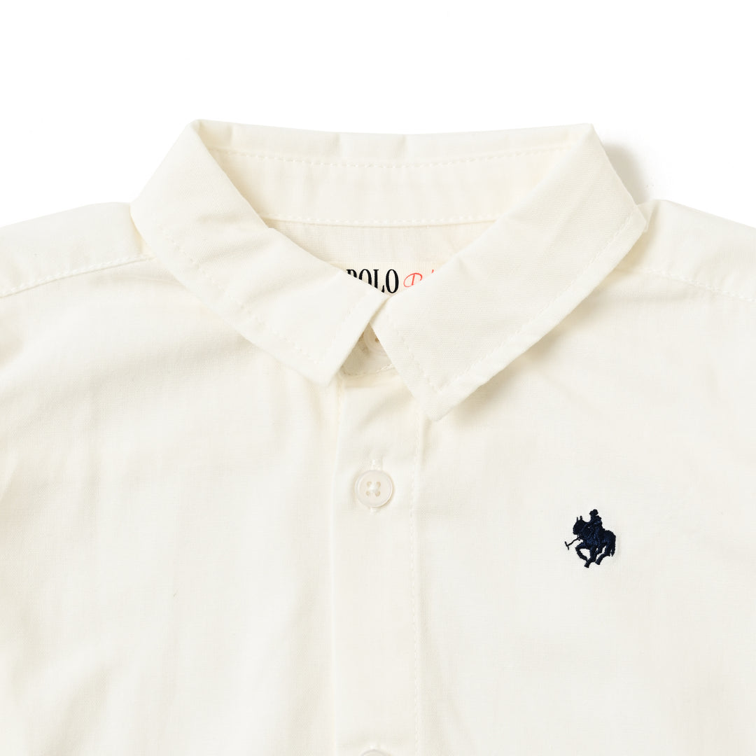 【BABY】プレイヤー刺繍オックスシャツ