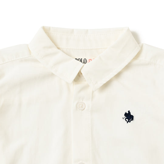 【BABY】プレイヤー刺繍オックスシャツ