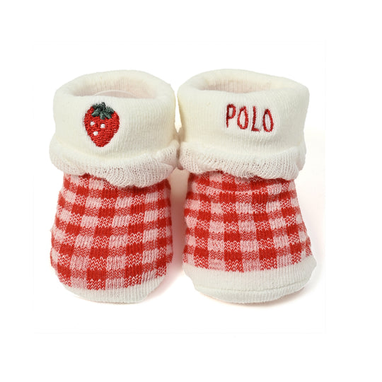 【BABY】立体ソックス（イチゴ）