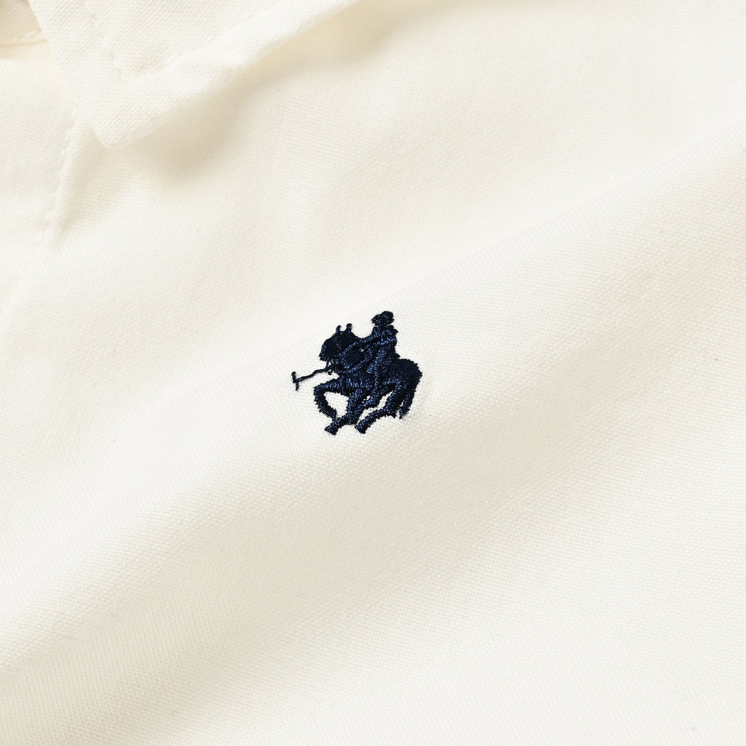 【BABY】プレイヤー刺繍オックスシャツ