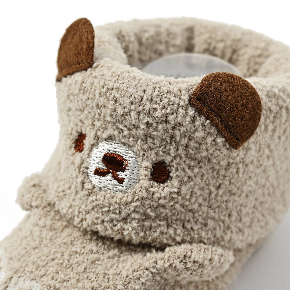 【BABY】アニマル立体ソックス（もこもこクマ）