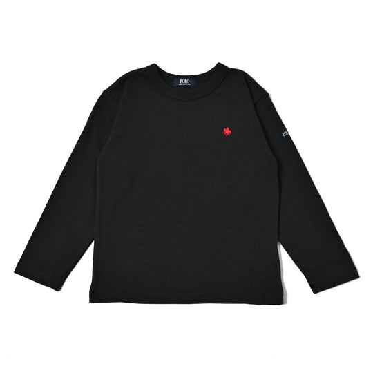 【KIDS】プレイヤー刺繍ロングスリーブTシャツ