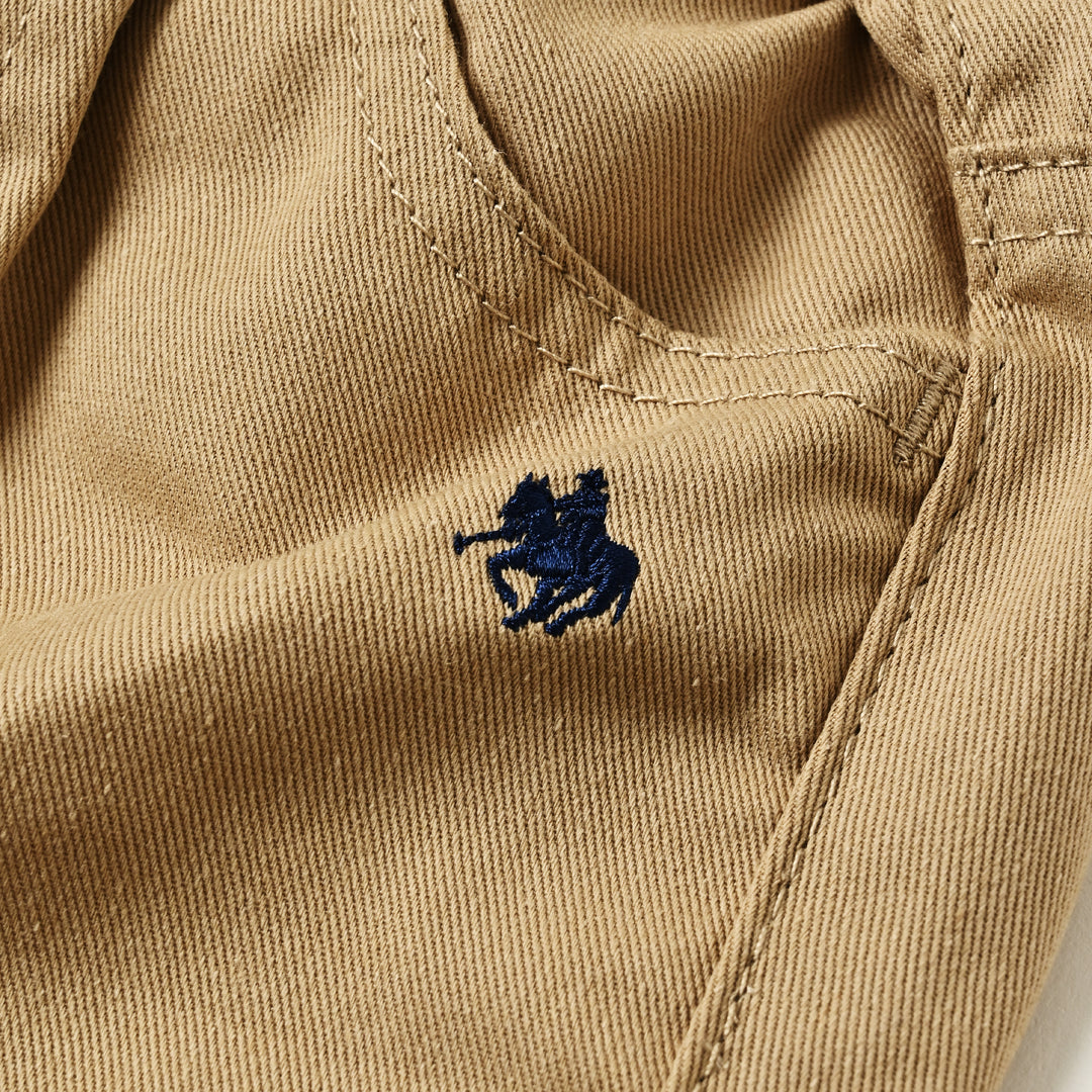 【BABY】POLO刺繍ツイルパンツ