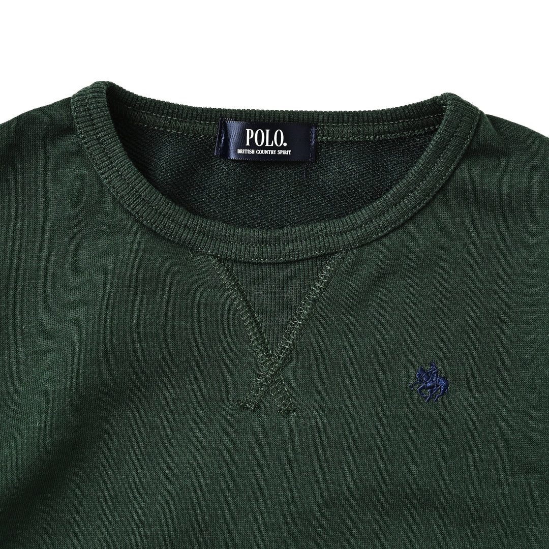 【KIDS】POLO裏毛スウェット