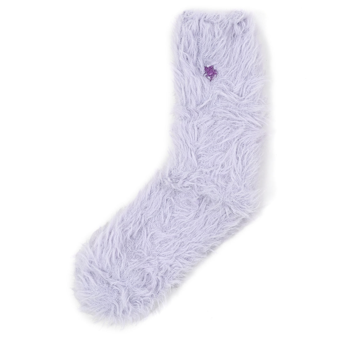 【WOMEN’S】プレイヤー刺繍シャギーソックス