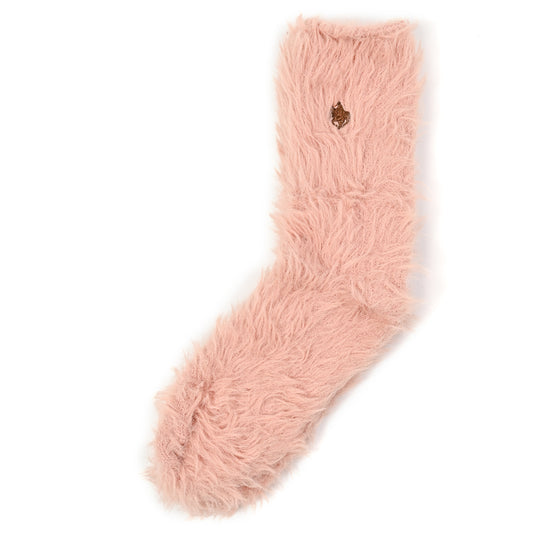 【WOMEN’S】プレイヤー刺繍シャギーソックス