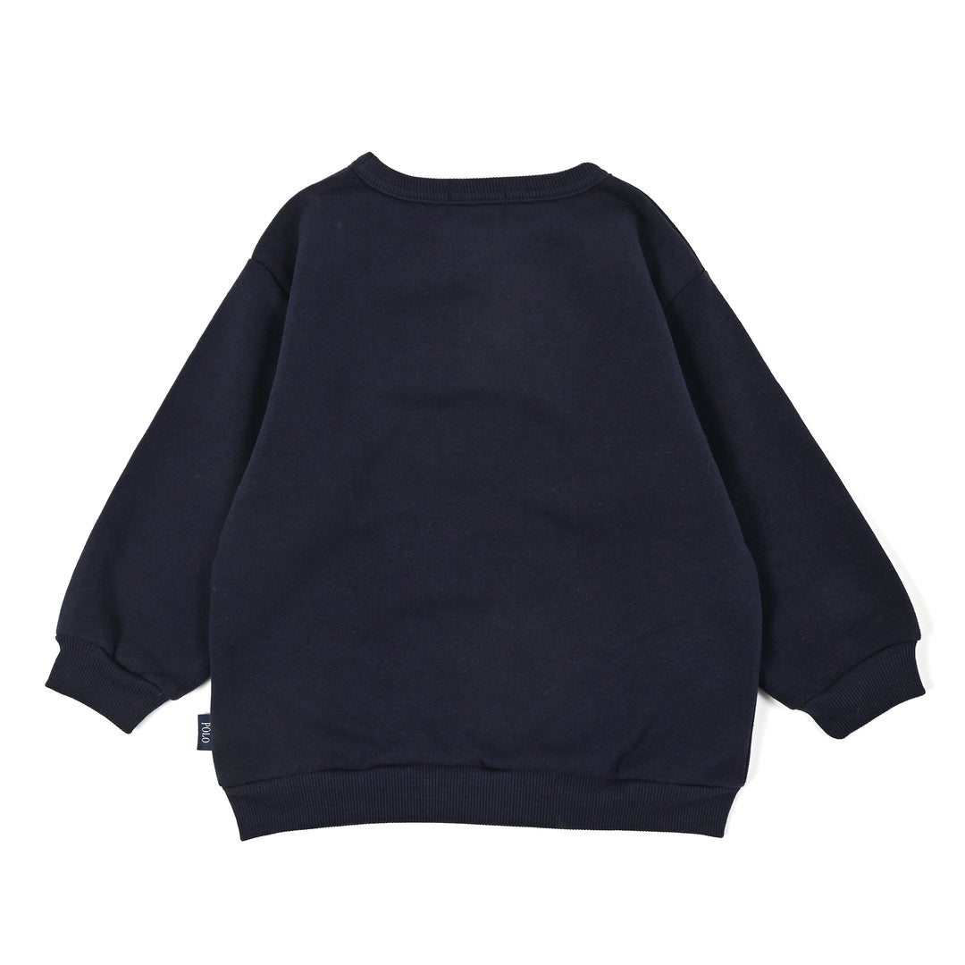 【KIDS】POLO刺繍裏起毛スウェット