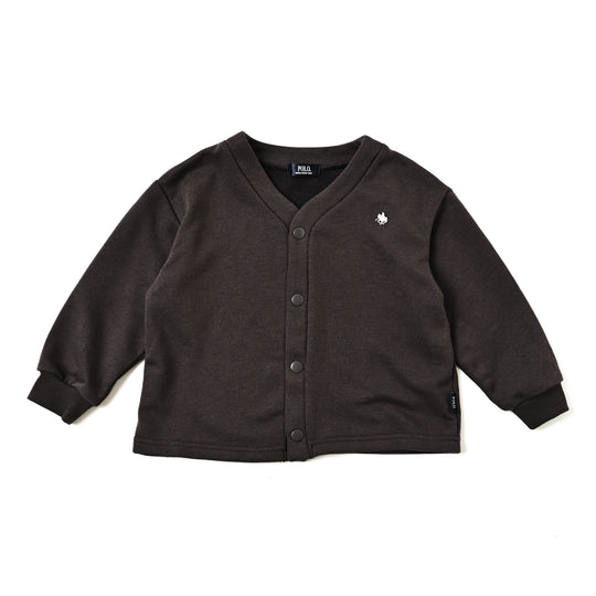 【KIDS】POLO裏毛カーディガン