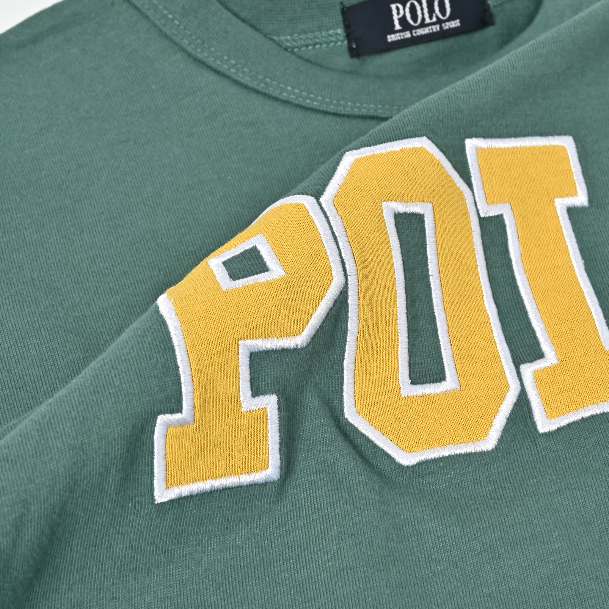 KIDS】POLOロゴワッペンロングスリーブTシャツ – POLO BCS