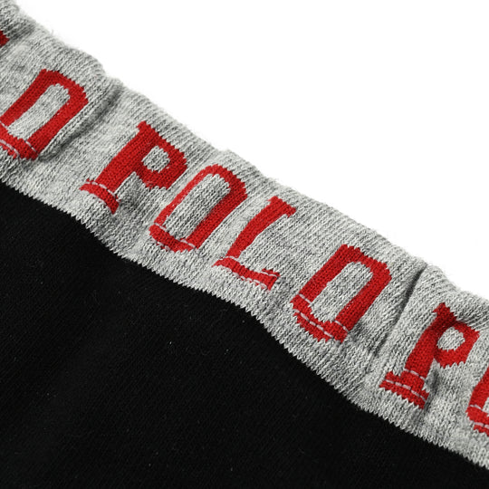 【BABY】のびのびニットパンツ（POLOウエストロゴ）