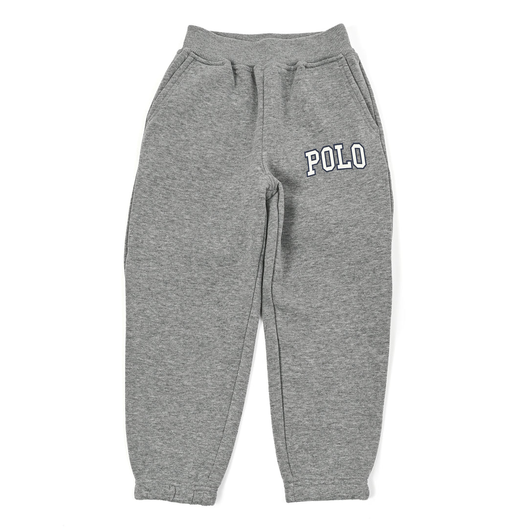 【KIDS】POLOロゴ裏起毛スウェットパンツ