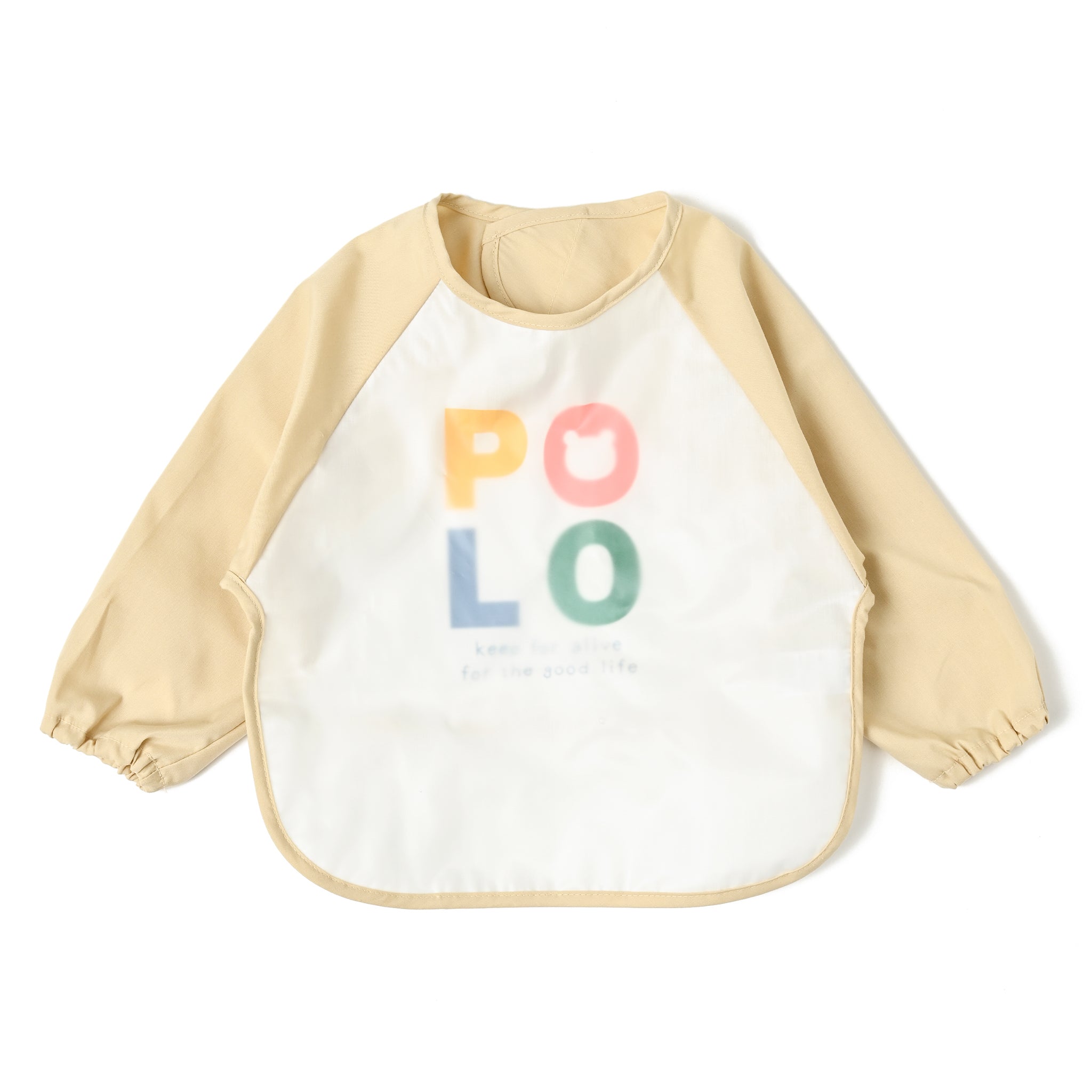 Ralph Laurenベージュ コットン エプロン ポロロゴ付き Ralph Laurenベージュ コットン エプロン ポロロゴ付き Ralph