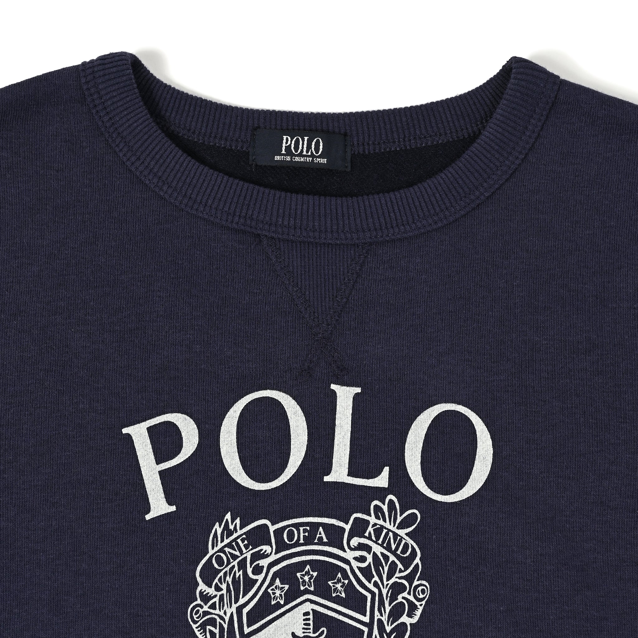 KIDS】レイヤード風カレッジロゴトレーナー – POLO BCS KIDS】レイヤード風カレッジロゴトレーナー – POLO BCS