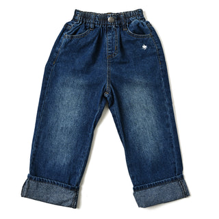 【KIDS】プレイヤー刺繍デニムパンツ