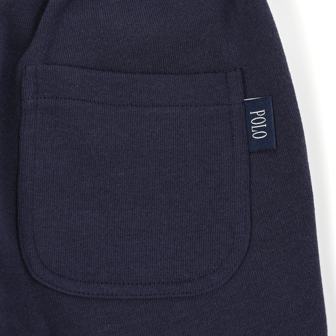 【KIDS】POLOロゴ裏起毛スウェットパンツ