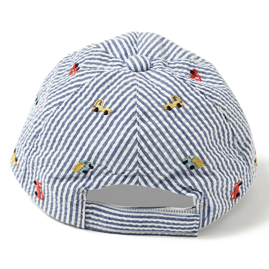 【BABY】【KIDS】クルマ刺繍CAP