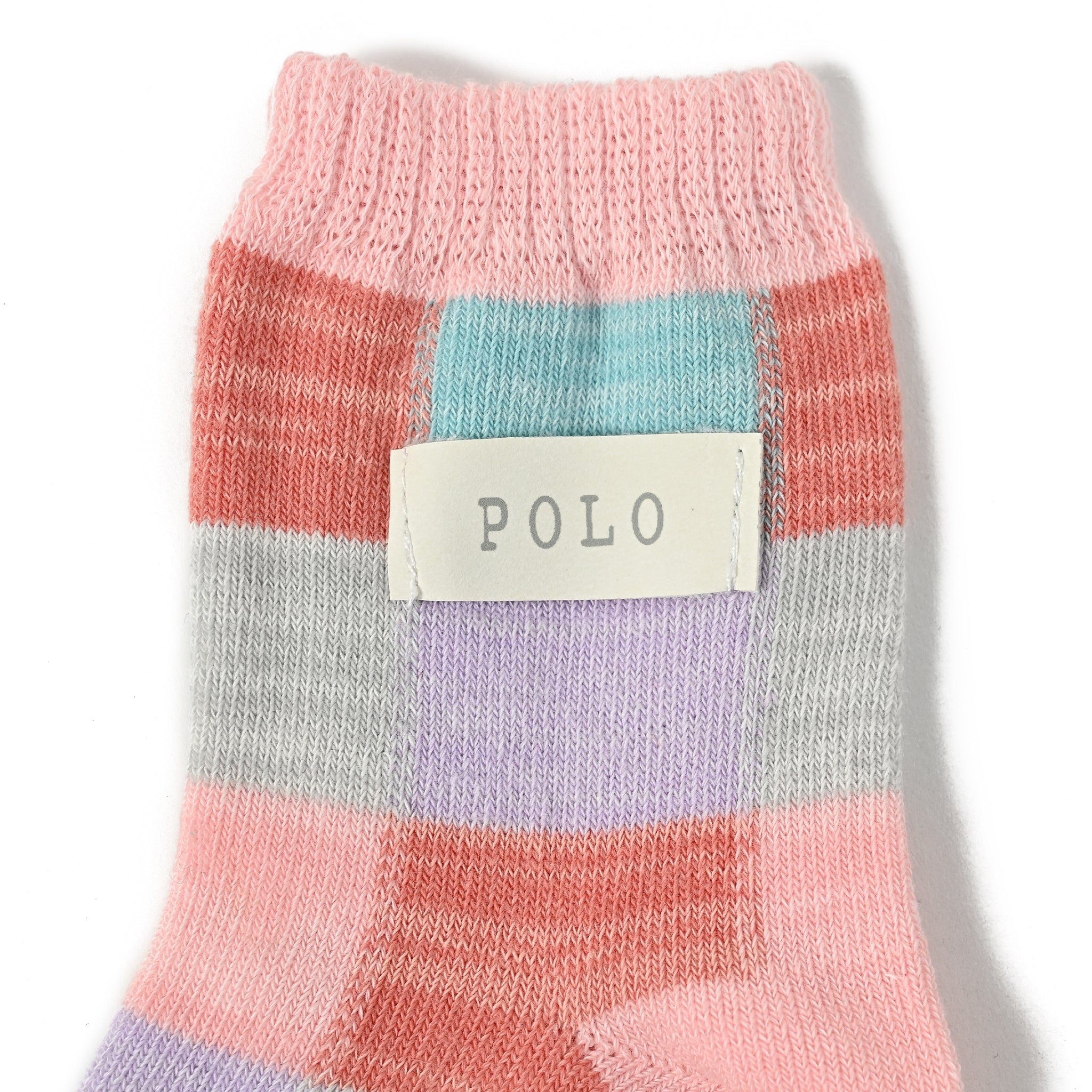チェックの靴下 KIDS】ブロックチェック柄ソックス – POLO BCS